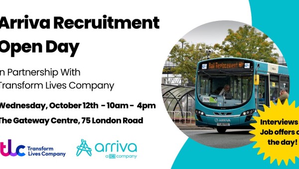 Arriva Recruitment Open Day - October 12th
